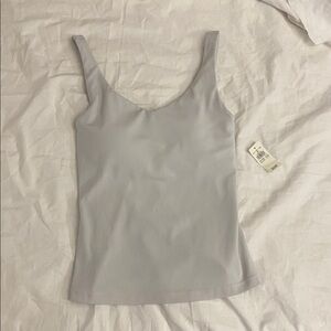 Elegant white Women's Tank Top